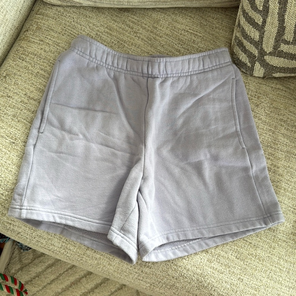 TNA aritzia sweatshorts cozy fleece XXS